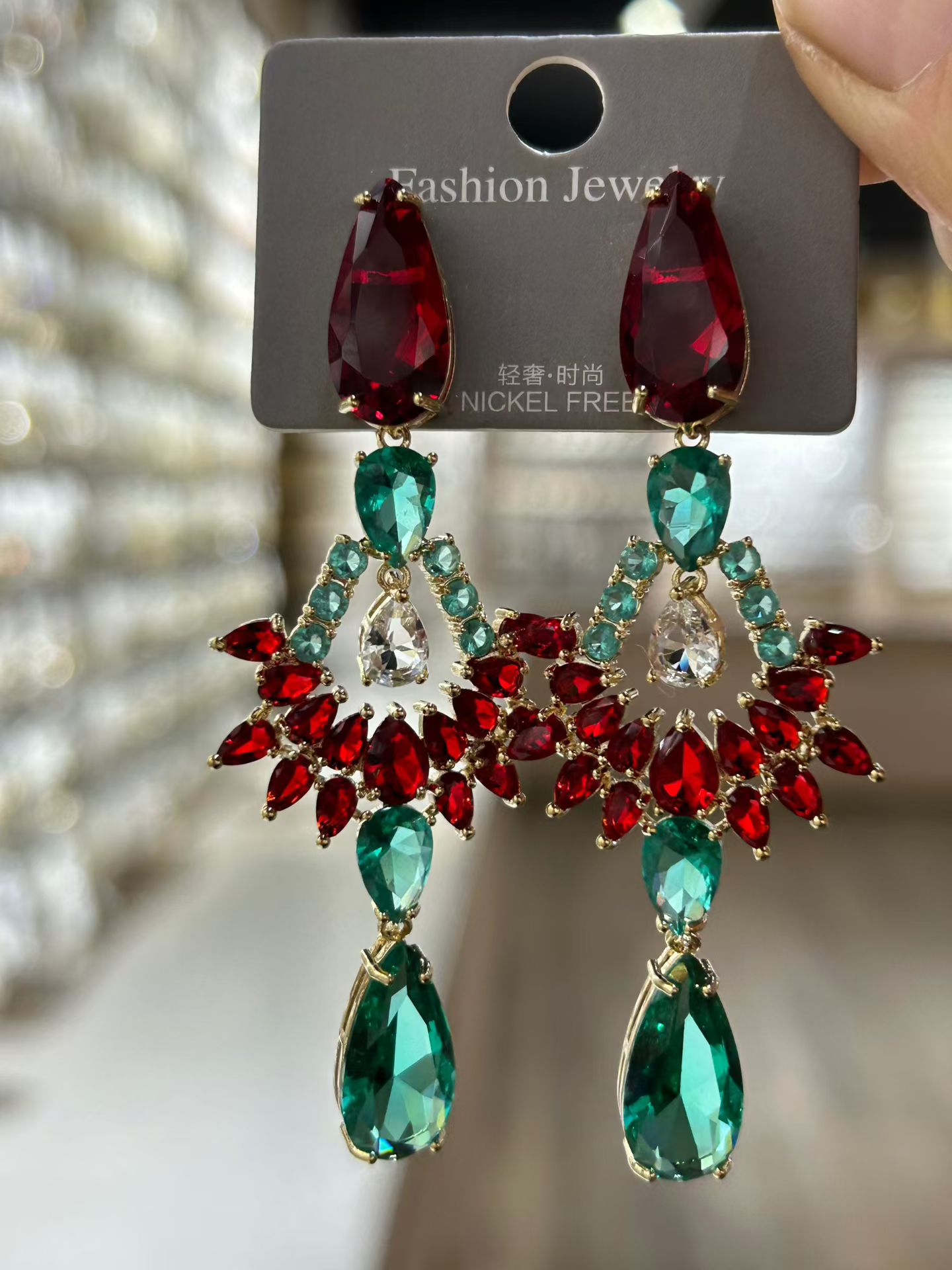 Zirconia Earrings