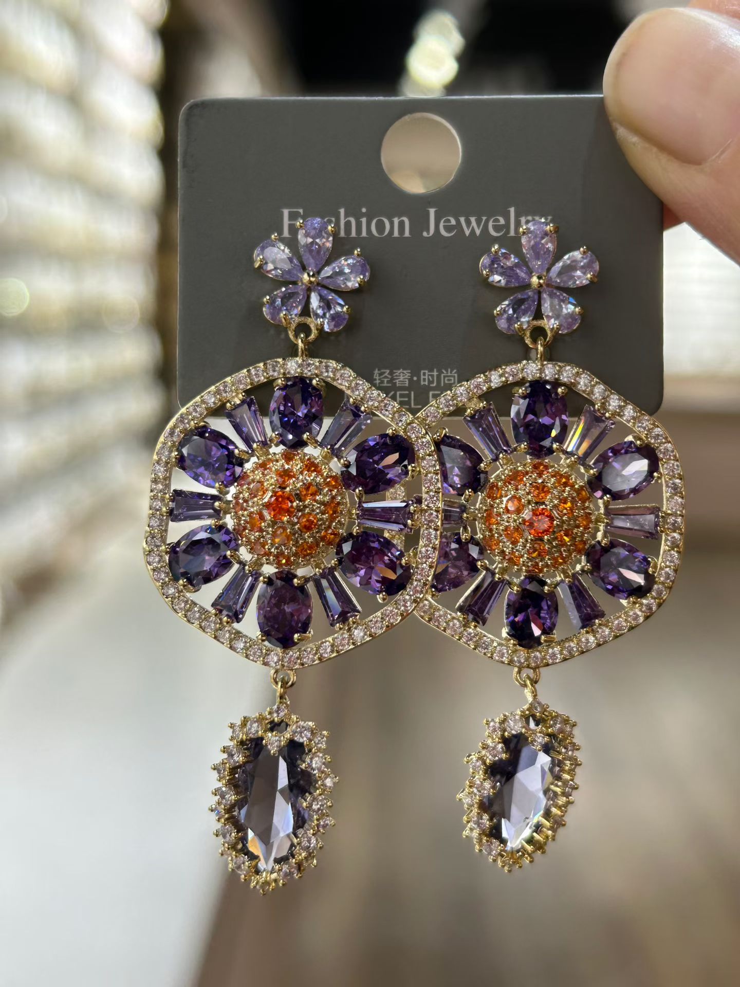 Zirconia Earrings