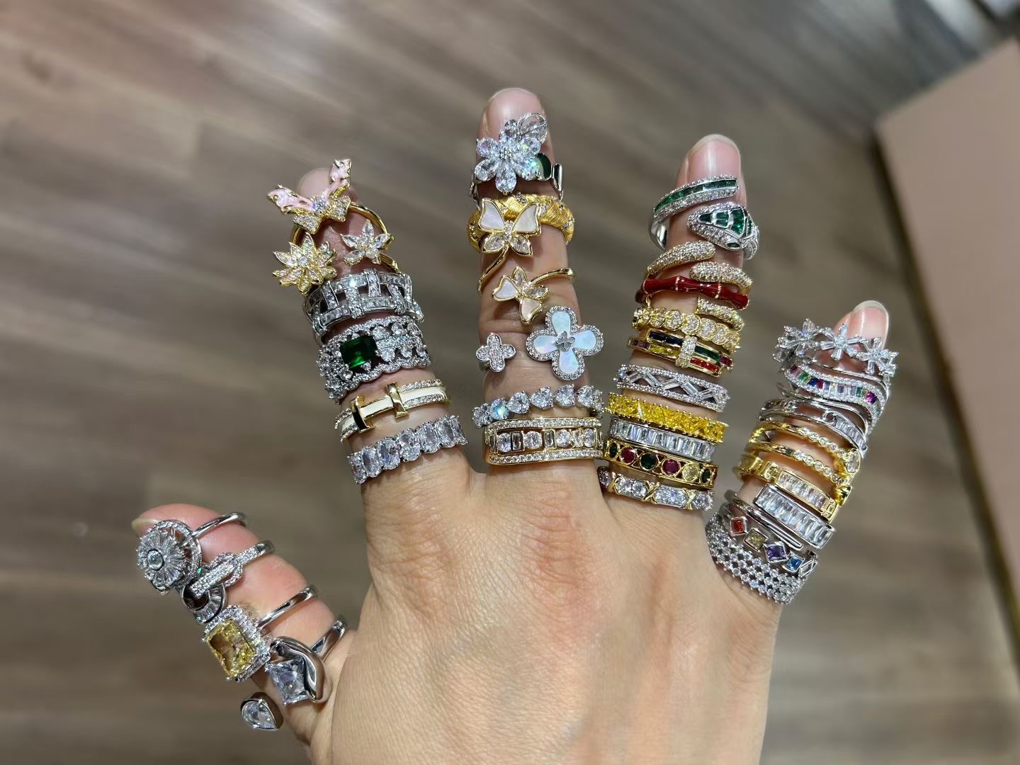 Beautiful Zirconia Rings
