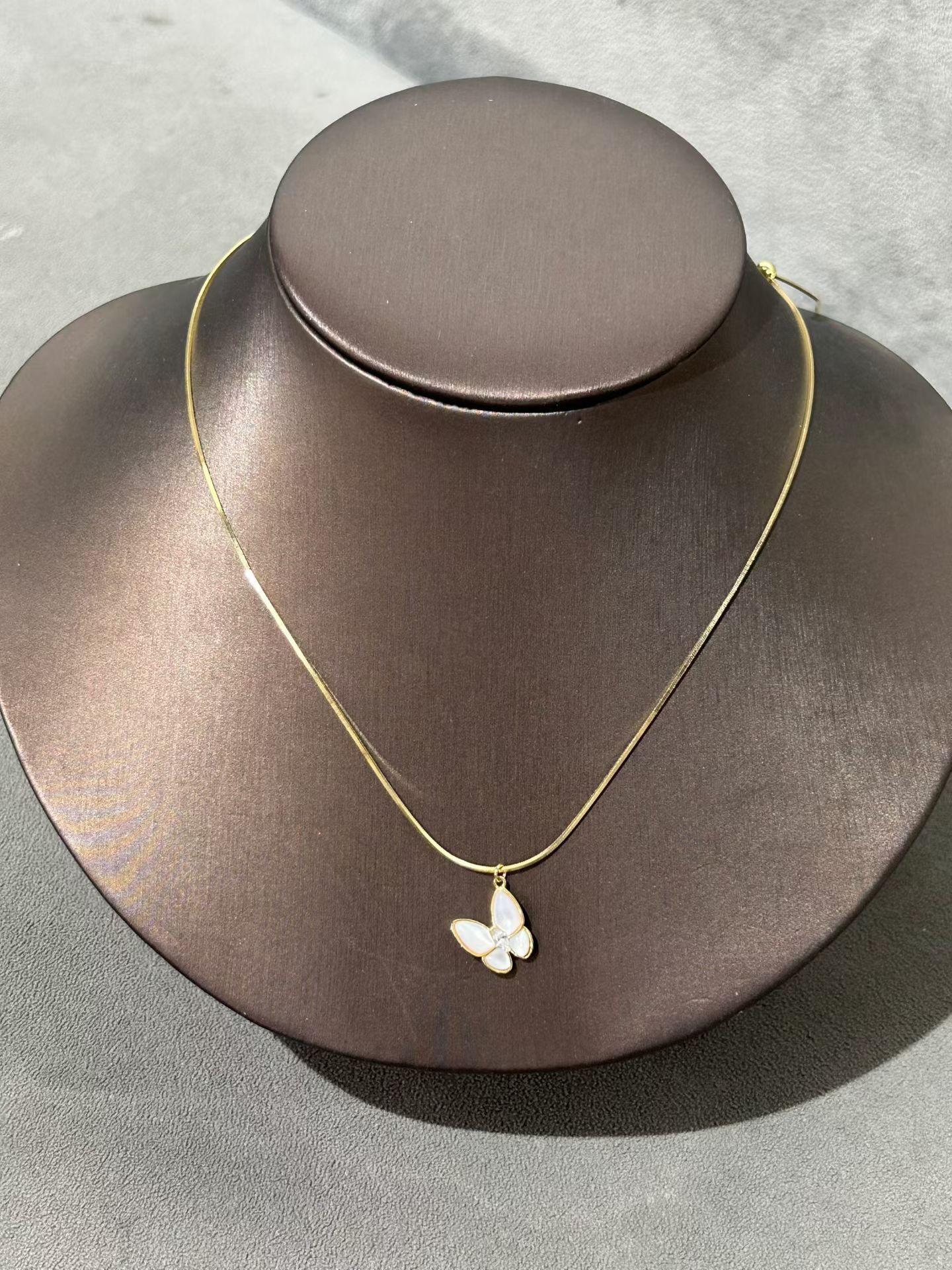 Sterling Silver Butterfly Necklace