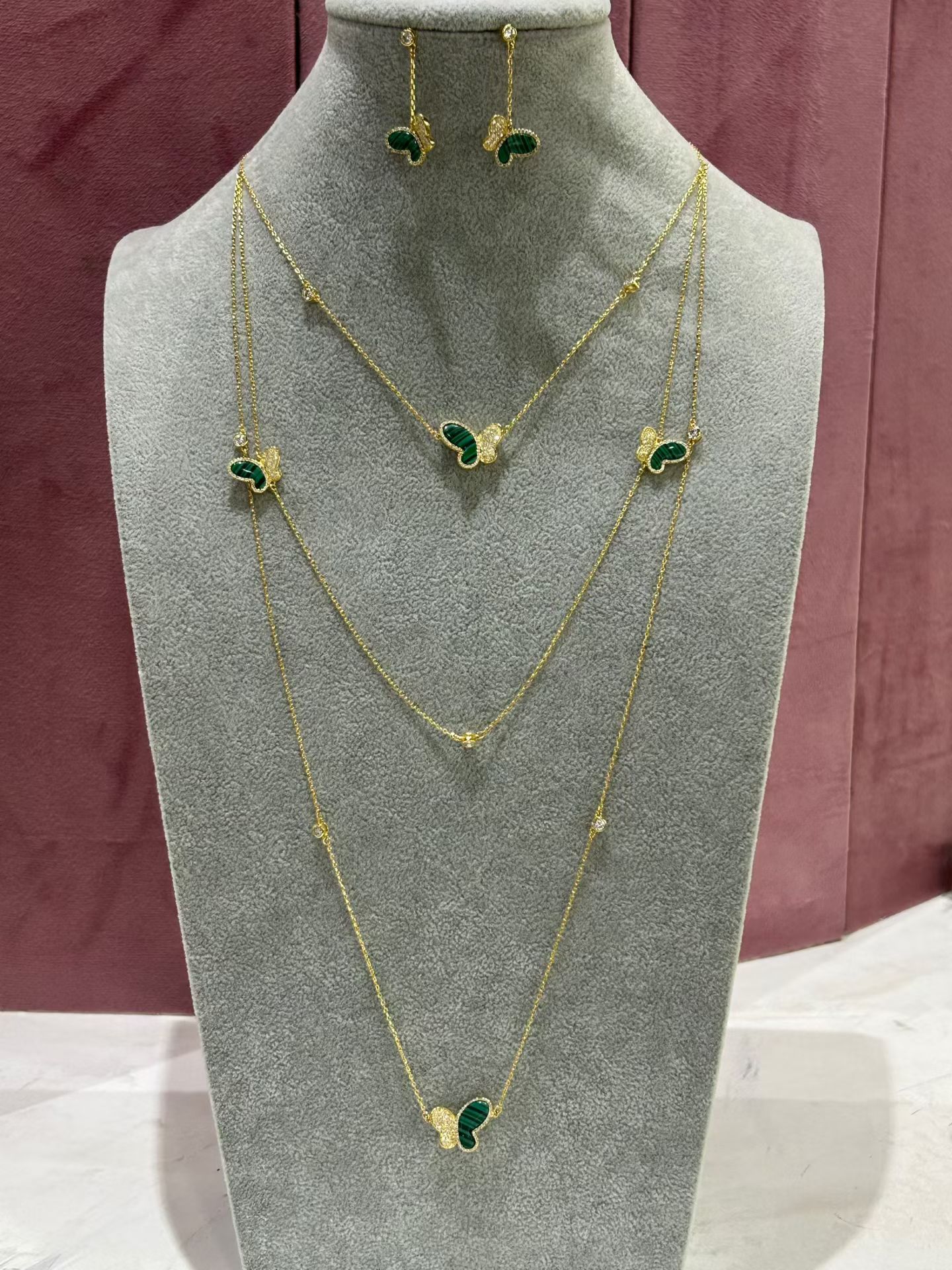 Luxury Long Layered Necklace